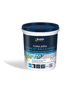 BOSTIK PATE CUISINE ET SALLE DE BAIN - 1,5 KG