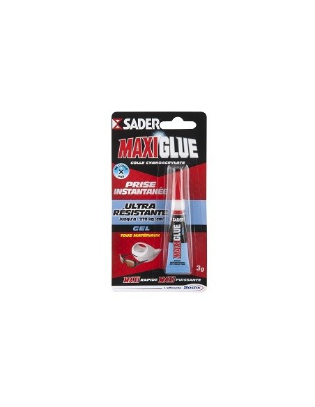 SADER MAXIGLUE GEL - TUBE 3 GR
