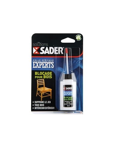 SADER COLLE BLOCAGE BOIS - FLACON DE 50 ML