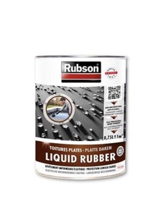 RUBSON TOITURES LIQUID RUBBER NOIR - 0,75 L
