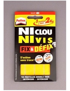 PATTEX NI CLOU NI VIS FIX & DEFIX