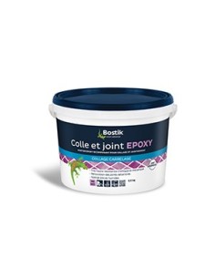 BOSTIK COLLE ET JOINT EPOXY BLANC - 2,5 KG