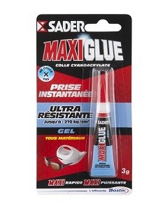 SADER MAXIGLUE GEL - TUBE 3 GR 2