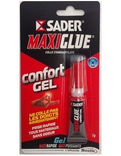 SADER MAXIGLUE CONFORT GEL - TUBE 2 GR 2