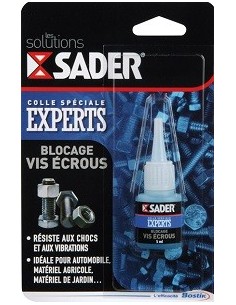 SADER COLLE BLOCAGE VIS ECROUS - FLACON 5 ML 2