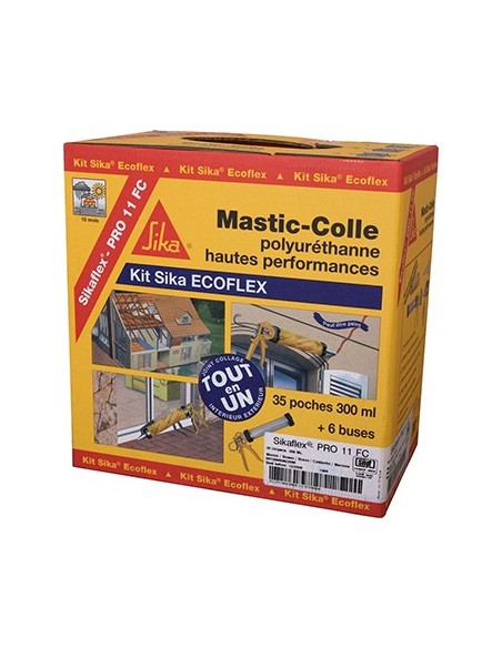 KIT SIKA ECOFLEX BLANC