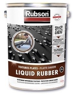 RUBSON TOITURES LIQUID RUBBER NOIR - BIDON 10 L 2