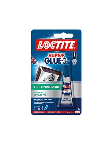 LOCTITE SUPERGLUE 3 GEL UNIVERSAL