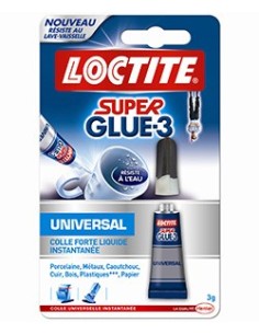 LOCTITE SUPERGLUE 3 LIQUIDE UNIVERSAL 2