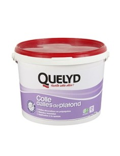 QUELYD COLLE DALLES PLAFOND - SEAU 7 KG
