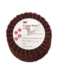 BROSSE 3M CB-ZS GRAIN 120 - 75 MM