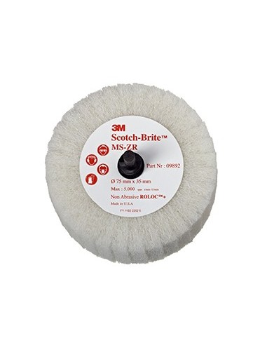 BROSSE 3M MS-ZR - 75 x 35 MM