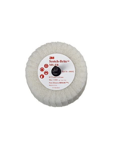 BROSSE 3M MS-ZR - 75 x 35 MM