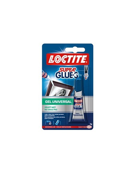 LOCTITE SUPERGLUE 3 GEL UNIVERSAL