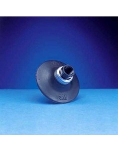 3M PLATEAU CAOUTCHOUC ROLOC DUR M14 - 75 MM