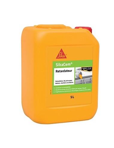 SIKACEM RETARDATEUR - BIDON 5 L