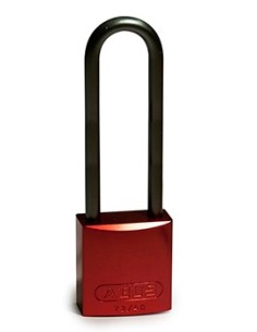 CADENAS ALUMINIUM ROUGE - ANSE 75 MM