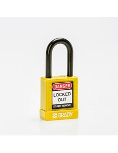 BRADY CADENAS NYLON JAUNE - ANSE 38 MM