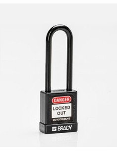 BRADY CADENAS NYLON NOIR - ANSE 75 MM