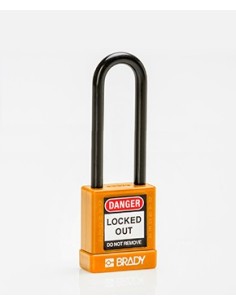 BRADY CADENAS NYLON ORANGE - ANSE 75 MM