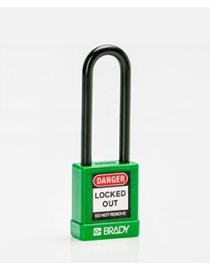 BRADY CADENAS NYLON VERT - ANSE 75 MM