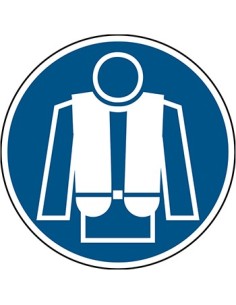 BRADY PANNEAU GILET DE SAUVETAGE OBLIGATOIRE