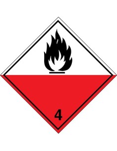 BRADY PANNEAU ADR 4.2 AUTO INFLAMMABLES