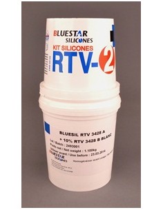 BLUESIL RTV 3428 ROSE - KIT 1 KG