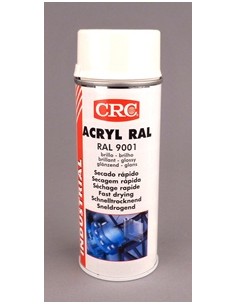 CRC ACRYL RAL 9001 CREAM WHITE - 400ML