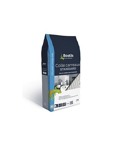 BOSTIK COLLE CARREAUX STANDARD BLANC - 5KG