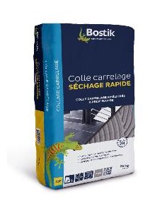 BOSTIK COLLE CARRELAGE SECHAGE RAPIDE - 25 KG