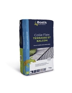 BOSTIK COLLE FLEX TERRASSE ET BALCON - 25 KG