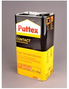 PATTEX CONTACT HAUTE TEMPERATURE - BIDON 4,5 KG