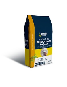 BOSTIK ENDUIT DE REBOUCHAGE FACADE POUDRE - 5KG