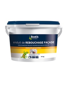 BOSTIK ENDUIT DE REBOUCHAGE FACADE PATE - 4KG