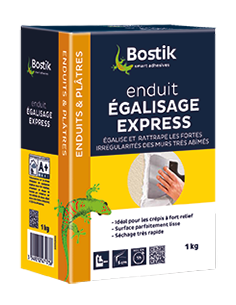 BOSTIK ENDUIT EGALISAGE EXPRESS POUDRE - 1 KG