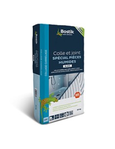 BOSTIK COLLE ET JOINT SPECIAL PIECES HUMIDES BLANC