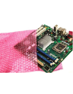 PINK ANTI STATIC BUBBLE BAG - 150 x 250 MM