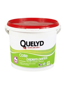QUELYD COLLE PAPIERS PEINTS AVEC INDICATEUR - 5 KG