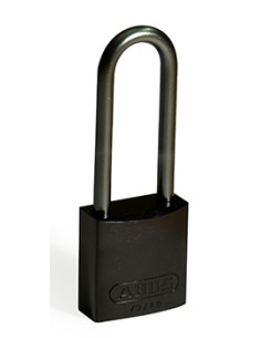 CADENAS ALUMINIUM NOIR - ANSE 75 MM